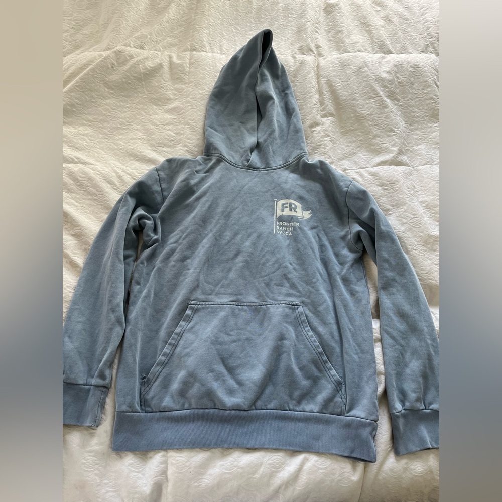 Blue Frontier Ranch hoodie